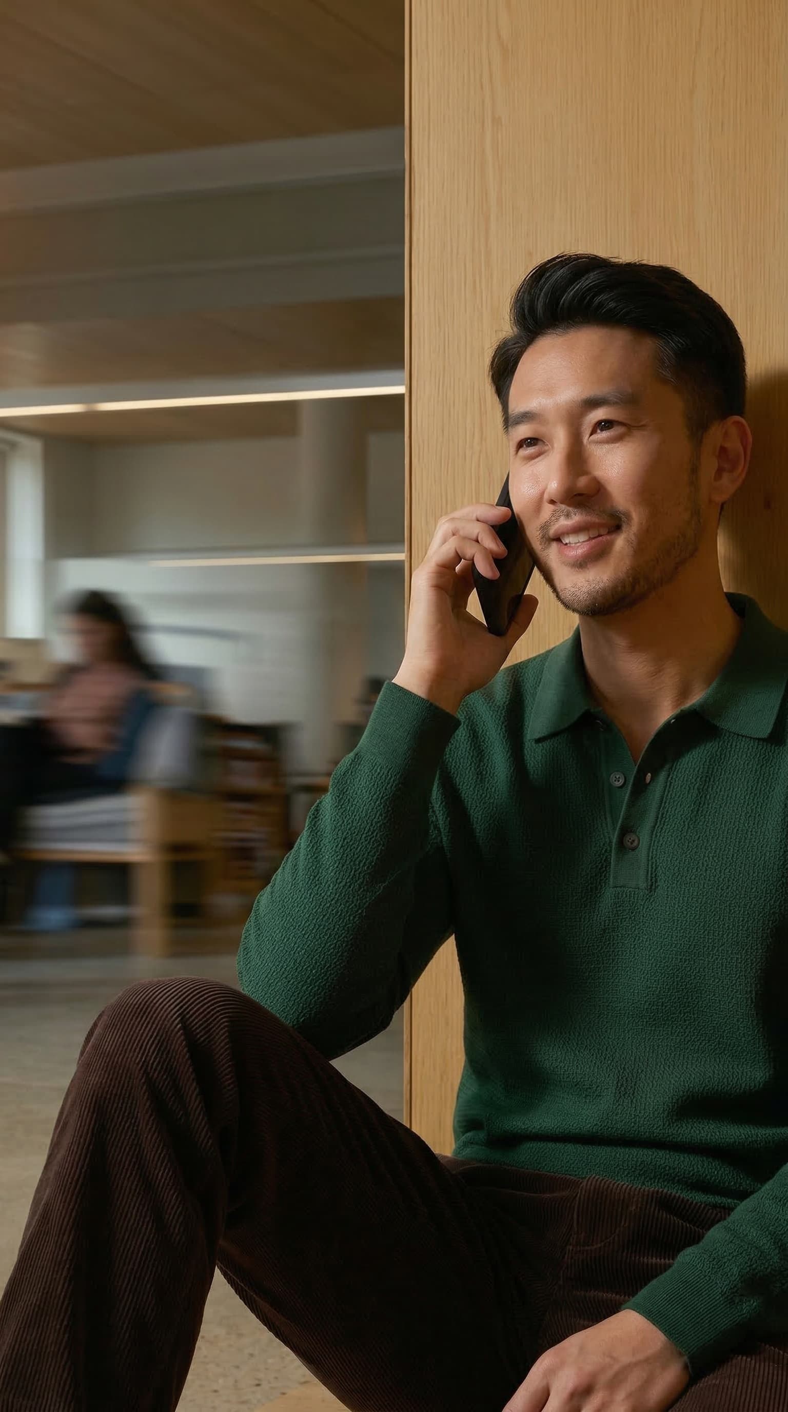 AI receptionist visual