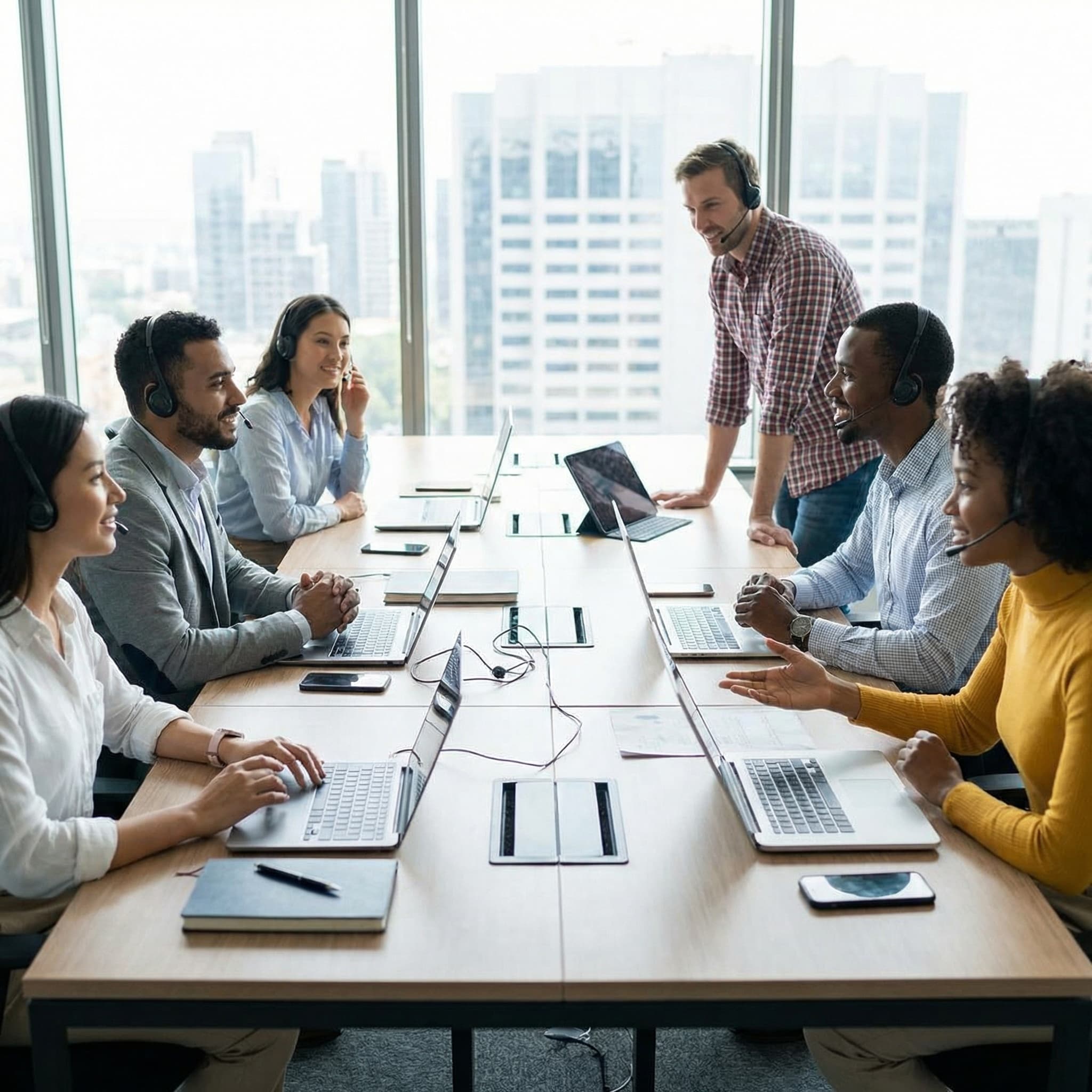 VATRIX cloud calling interface and connectivity